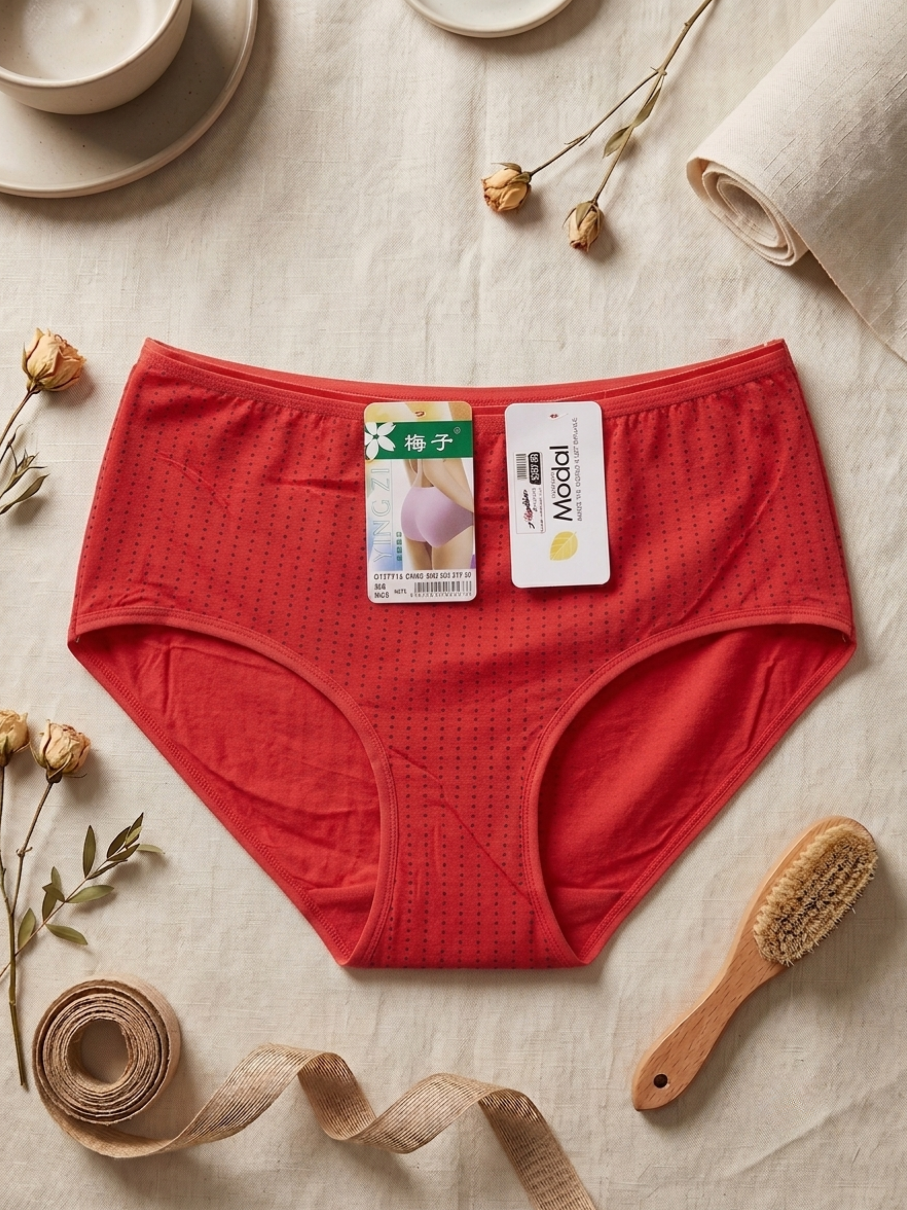 Modal fabric Red